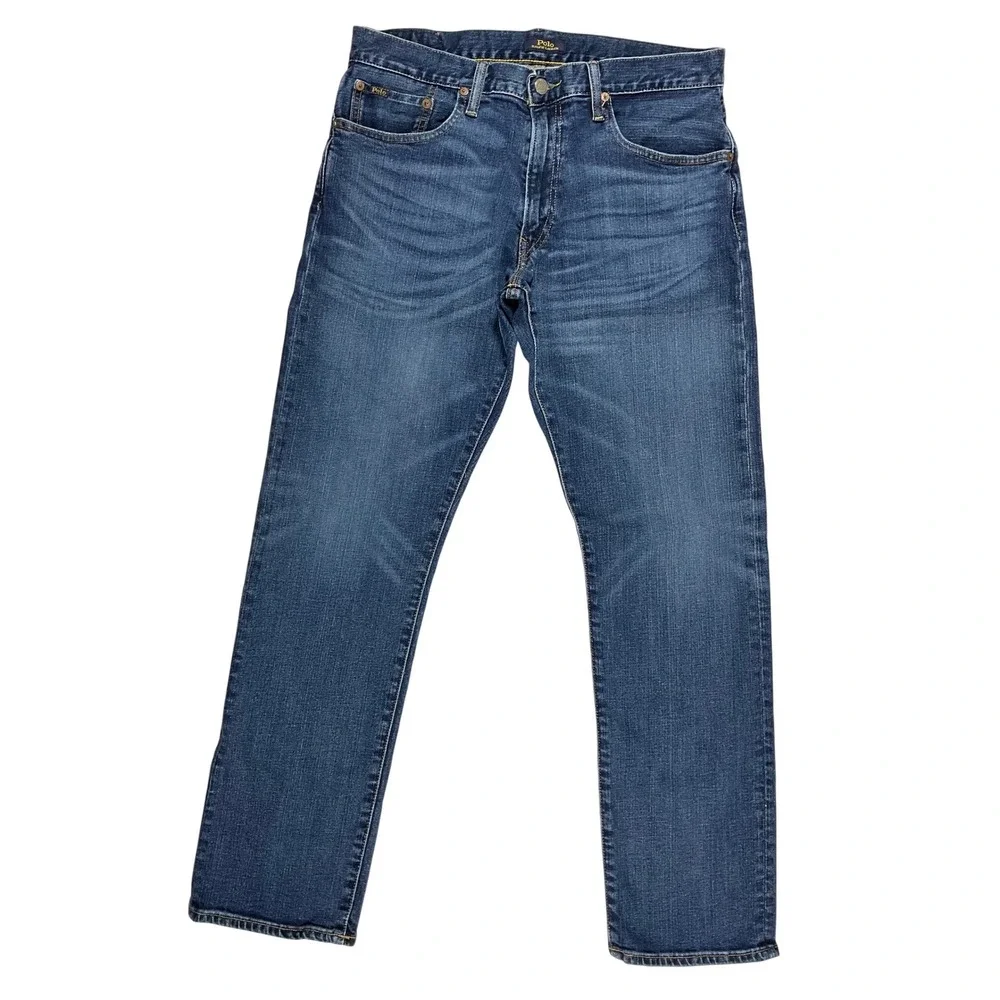 Polo Ralph Lauren Hampton Relaxed Straight Jeans Mens 33x32